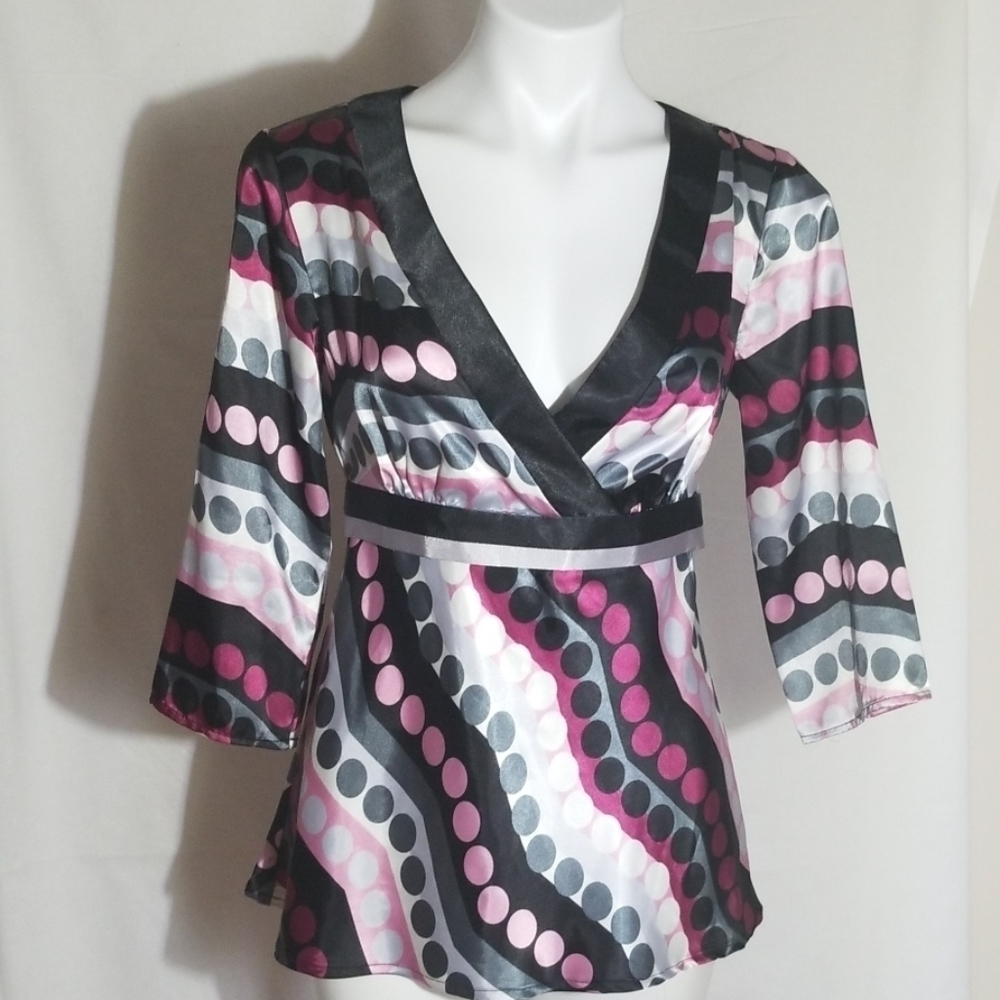 ABSTUDIO top polka dot top small